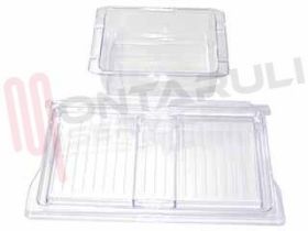 Visualizza i dettagli per RIPIANO IN PLASTICA+VACHETTA TRASPARENTE Immagine di RIPIANO IN PLASTICA+VACHETTA TRASPARENTE