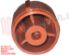 Immagine di MANOPOLA FUOCO ARANCIONE D.8MM. C/DENTINO