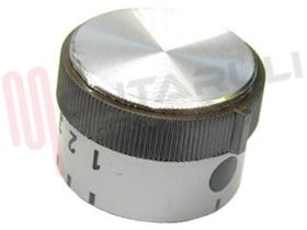 Visualizza i dettagli per MANOPOLA PIASTRA MARRONE-SILVER D.8MM. Immagine di MANOPOLA PIASTRA MARRONE-SILVER D.8MM.