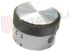 Immagine di MANOPOLA PIASTRA MARRONE-SILVER D.8MM.
