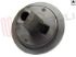 Immagine di MANOPOLA PIASTRA MARRONE-SILVER D.8MM.