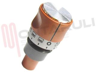 Immagine di MANOPOLA FORNO ELETTRICO TERMOSTATO  D.6MM.
