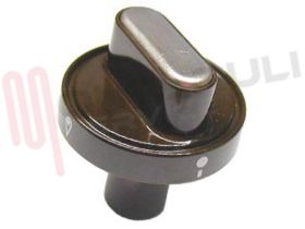 Visualizza i dettagli per MANOPOLA FUOCO MARRONE D.8MM. SERIGRAFATA Immagine di MANOPOLA FUOCO MARRONE D.8MM. SERIGRAFATA