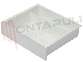 Visualizza i dettagli per CASSETTO CARNE BIANCO 325X285X750MM. Immagine di CASSETTO CARNE BIANCO 325X285X750MM.