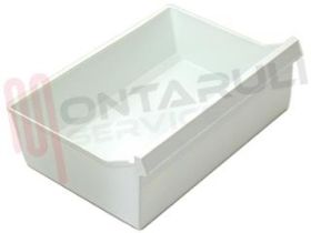 Visualizza i dettagli per CASSETTO VERDURA BIANCO 415X290X113MM. Immagine di CASSETTO VERDURA BIANCO 415X290X113MM.