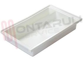 Visualizza i dettagli per CASSETTO CARNE BIANCO 460X275X75MM. Immagine di CASSETTO CARNE BIANCO 460X275X75MM.