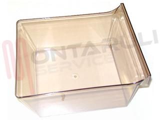 Immagine di CASSETTO VERDURA TRASPARENTE FUME' 263X330X150MM.