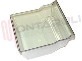 Visualizza i dettagli per CASSETTO VERDURA TRASPARENTE VERDINO 210X235X132MM. Immagine di CASSETTO VERDURA TRASPARENTE VERDINO 210X235X132MM.