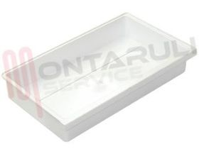 Visualizza i dettagli per CASSETTO CARNE BIANCO 450X265X75MM. Immagine di CASSETTO CARNE BIANCO 450X265X75MM.