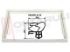 Immagine di GUARNIZIONE MAGNETICA 4L MARRONE 0780X525MM SEZ.W