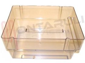 Visualizza i dettagli per CASSETTO VERDURA TRASPARENTE FUME' 335X254X164MM. Immagine di CASSETTO VERDURA TRASPARENTE FUME' 335X254X164MM.