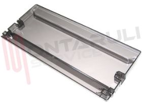 Visualizza i dettagli per SPORTELLO FRONTALE TRASPARENTE GRIGIO 420X180MM. Immagine di SPORTELLO FRONTALE TRASPARENTE GRIGIO 420X180MM.