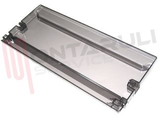 Immagine di SPORTELLO FRONTALE TRASPARENTE GRIGIO 420X180MM.