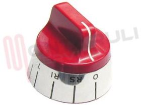 Visualizza i dettagli per MANOPOLA FORNO ROSSA D.6MM. Immagine di MANOPOLA FORNO ROSSA D.6MM.