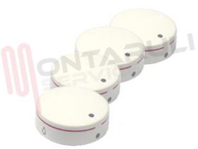 Visualizza i dettagli per KIT MANOPOLA FUOCO BIANCA 4PZ. Immagine di KIT MANOPOLA FUOCO BIANCA 4PZ.