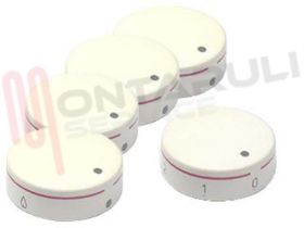 Visualizza i dettagli per KIT MANOPOLA FUOCO+PIASTRA BIANCA 5PZ. Immagine di KIT MANOPOLA FUOCO+PIASTRA BIANCA 5PZ.