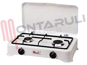 Visualizza i dettagli per FORNELLO 2 FUOCHI GRIGLIA PIATTINA GPL Immagine di FORNELLO 2 FUOCHI GRIGLIA PIATTINA GPL