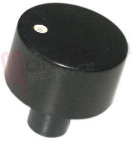 Visualizza i dettagli per MANOPOLA FUOCO NERA D.6MM. Immagine di MANOPOLA FUOCO NERA D.6MM.