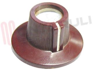 Immagine di MANOPOLA FUOCO BORDEAUX D.8MM.