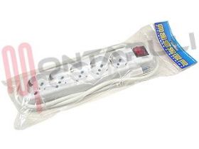 Visualizza i dettagli per PRESA MULTIPLA 5PR. SCHUKO /BIV. C/INT+CAVO 2P+T 16A Immagine di PRESA MULTIPLA 5PR. SCHUKO /BIV. C/INT+CAVO 2P+T 16A