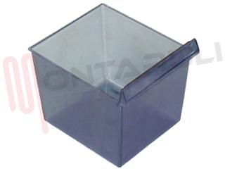 Immagine di CASSETTO VERDURA TRASPARENTE BLU PICCOLO 195X230X145MM.