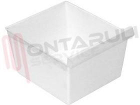 Visualizza i dettagli per CASSETTO VERDURA BIANCO GRANDE 220X230X165MM. Immagine di CASSETTO VERDURA BIANCO GRANDE 220X230X165MM.