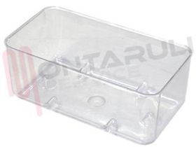 Visualizza i dettagli per CASSETTO PORTABURRO TRASPARENTE 253X133X100MM. Immagine di CASSETTO PORTABURRO TRASPARENTE 253X133X100MM.