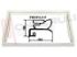 Immagine di GUARNIZIONE MAGNETICA 4L MARRONE 0820X565MM SEZ.P