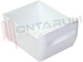 Visualizza i dettagli per CASSETTO VERDURA BIANCO 255X335X170MM. Immagine di CASSETTO VERDURA BIANCO 255X335X170MM.