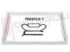 Immagine di GUARNIZIONE MAGNETICA 4L BIANCA 0578X582MM SEZ.Y B/RIG.