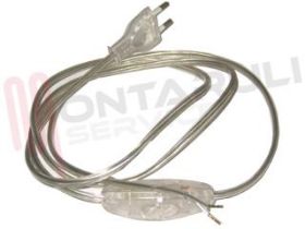 Visualizza i dettagli per CABLAGGIO PIATTO INT/CAVO/SPINA 2MT TRASPARENTE 2X0,75MMQ Immagine di CABLAGGIO PIATTO INT/CAVO/SPINA 2MT TRASPARENTE 2X0,75MMQ