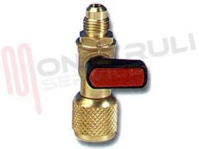 Visualizza i dettagli per RUBINETTO VALVOLA A SFERA BF1 1/4SAE (R134A/R600A) Immagine di RUBINETTO VALVOLA A SFERA BF1 1/4SAE (R134A/R600A)