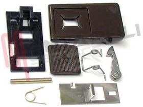 Visualizza i dettagli per SET MANIGLIA OBLO' CON SICURA CASTORO Immagine di SET MANIGLIA OBLO' CON SICURA CASTORO