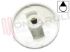 Immagine di MANOPOLA PIASTRA ELETTRICA TOP90 BIANCO26 D.6MM.