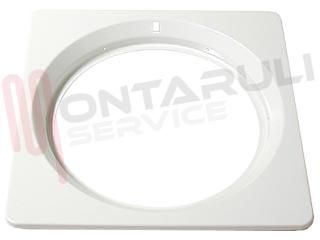 Immagine di CORNICE OBLO' ANTERIORE QUADRA BIANCA