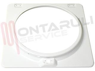 Immagine di CORNICE OBLO' POSTERIORE BIANCA