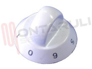 Immagine di MANOPOLA PIASTRA ELETTRICA BIANCO D.6,5MM.