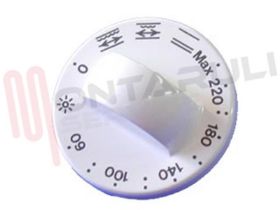 Visualizza i dettagli per MANOPOLA FORNO ELETTRICO+GRILL BIANCO26 D.6MM. Immagine di MANOPOLA FORNO ELETTRICO+GRILL BIANCO26 D.6MM.