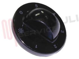 Visualizza i dettagli per MANOPOLA FORNO COMMUTATORE D.6MM. Immagine di MANOPOLA FORNO COMMUTATORE D.6MM.