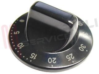 Immagine di MANOPOLA FORNO ELETTRICO TIMER NERA 'FM11'