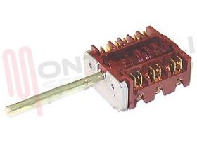 Visualizza i dettagli per COMMUTATORE PIASTRA ELETTRICA 6+OFF Immagine di COMMUTATORE PIASTRA ELETTRICA 6+OFF