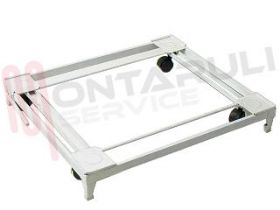 Visualizza i dettagli per CARRELLO LAVATRICE 600X480MM. BIANCO Immagine di CARRELLO LAVATRICE 600X480MM. BIANCO