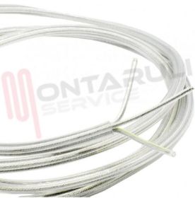 Visualizza i dettagli per CAVO VINILGOMMA 3X0,75MMQ TRASPARENTE H05VV-F TONDO Immagine di CAVO VINILGOMMA 3X0,75MMQ TRASPARENTE H05VV-F TONDO