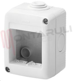 Visualizza i dettagli per CONTENITORE 2 POSTI ORIZZONTALE ESTERNO S/PORTELLO Immagine di CONTENITORE 2 POSTI ORIZZONTALE ESTERNO S/PORTELLO