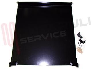 Immagine di KIT COPERCHIO PIANO COTTURA NERO 470X470MM.