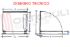 Immagine di KIT COPERCHIO PIANO COTTURA NERO 470X470MM.