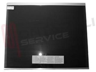 Immagine di KIT COPERCHIO PIANO COTTURA NERO 593X480MM.