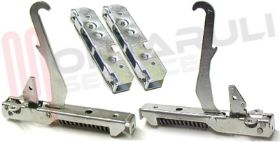 Visualizza i dettagli per KIT CERNIERA + PORTARULLINO PORTA FORNO ILVE/FRANKE Immagine di KIT CERNIERA + PORTARULLINO PORTA FORNO ILVE/FRANKE