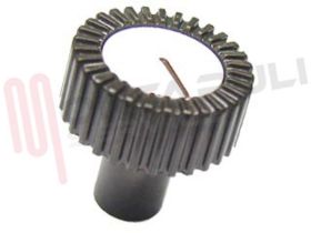 Visualizza i dettagli per MANOPOLA FUOCO MARRONE C/INDICE REGOLABILE D.8MM. Immagine di MANOPOLA FUOCO MARRONE C/INDICE REGOLABILE D.8MM.