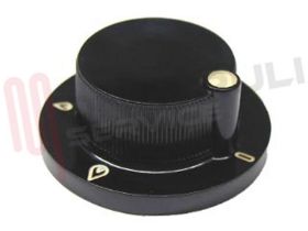 Visualizza i dettagli per MANOPOLA FUOCO NERA D.8MM. Immagine di MANOPOLA FUOCO NERA D.8MM.